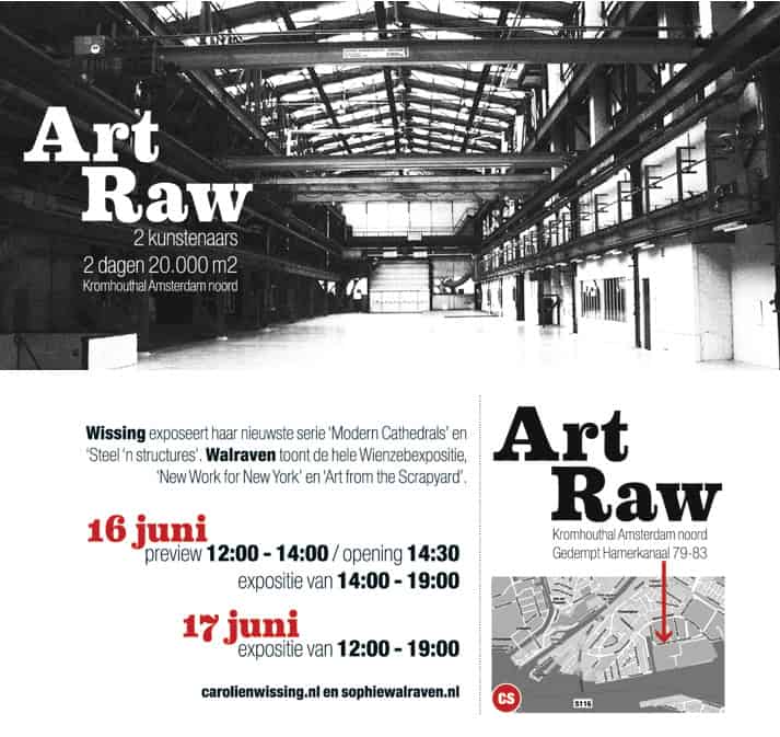 ART RAW flyer ART RAW